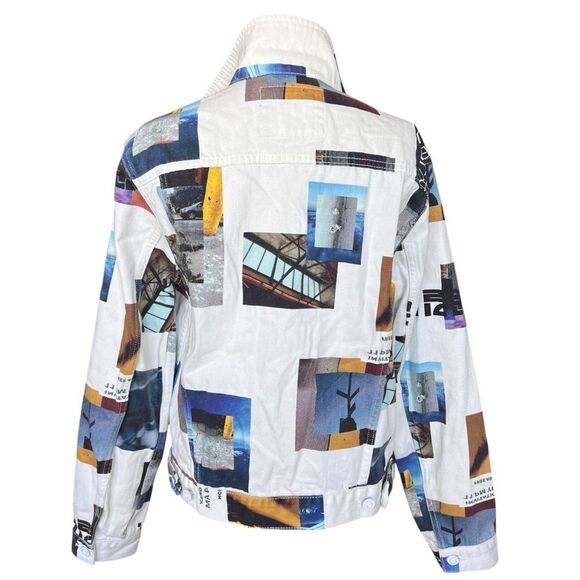 BDG Urban Outfitters Graphic Men’s Denim Jacket Size Medium - Picture 8 of 8